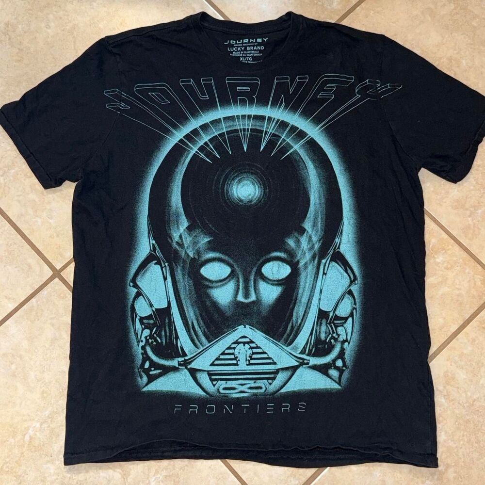 Lucky-brand Men's Black T-shirt